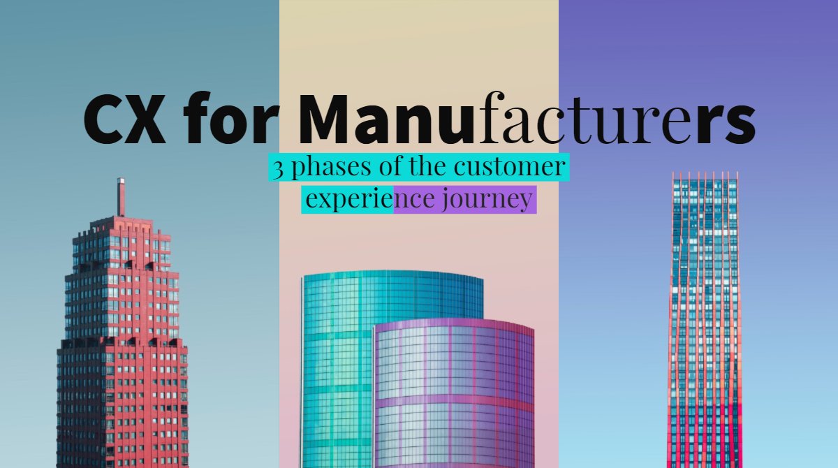 Pursue incremental improvements to become a digitally astute manufacturer in 3 phases. Learn more on the <a href="/SAP_CX/">SAP Customer Experience</a> blog the-future-of-commerce.com/2019/11/06/cx-…