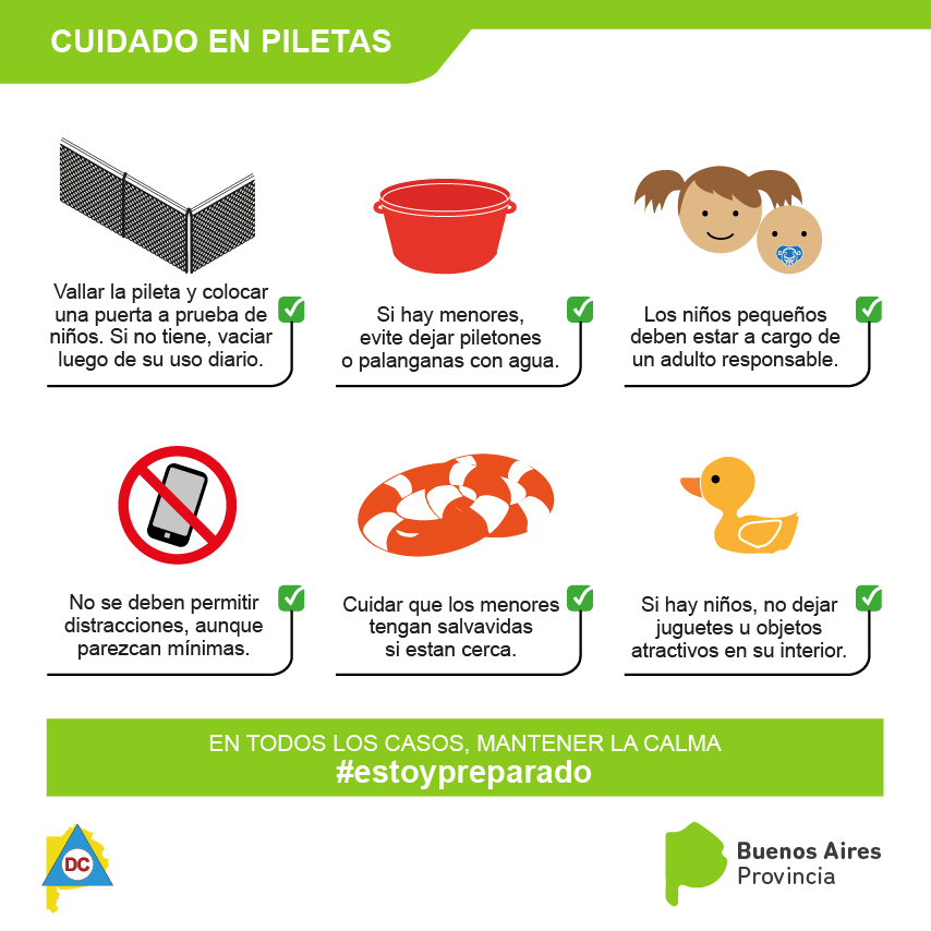 defensacivilpba's tweet photo. PREVENCIÓN: PILETAS https://t.co/3fJzswZyFq