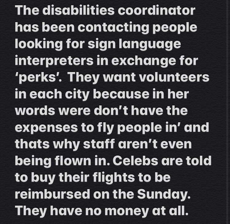 Tha_Mist's tweet photo. *IMPORTANT* STAY BY YOUR PHONES PPL!!!
Weβre getting NEWS in from #FANFESTNASHVILLE already. IT IS NOT GOOD! JF is not in attendance&is about 2board flight 2China. He's already set up his staff/volunteers 4failure.
STAY ON SOCIAL MEDIA PLZ!(cont)
#fanest #ffNashville #wsc #twd https://t.co/ZLi9c9qbTC