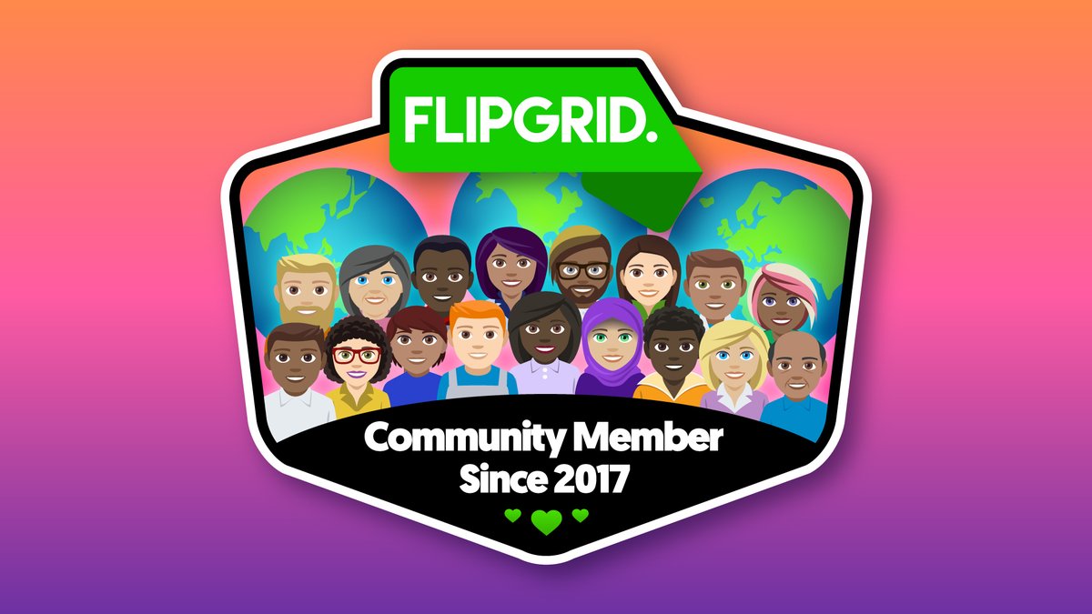 I have been amplifying and empowering my learners with @Flipgrid since 2017!