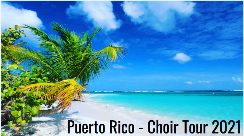 Want to go on a trip with amazing FHS Choir members in 2021? Come on choir tour to Puerto Rico! We will be traveling April 5th-10th, 2021. Information about signing up is on our website- farmingtonchoir.com #choirculture