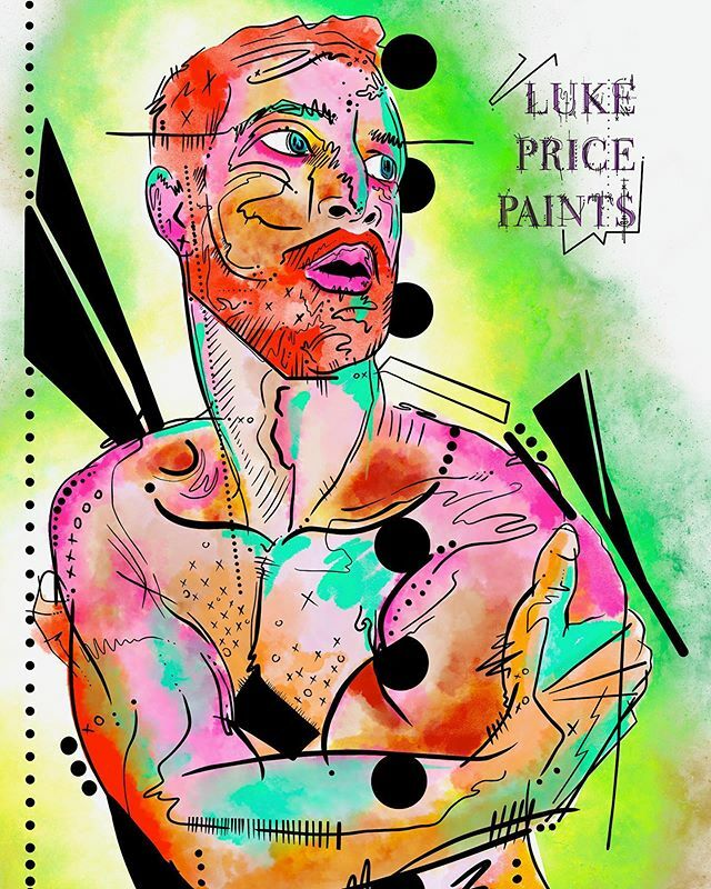willhutcheson's tweet photo. 👨‍🎨 #favoriteartistfriday 👨‍🎨 👨‍🎨: @lukepricepaints 📷: @orlandovivasorlandovivas 
It’s exhausting to always be ne-ON. #mixedmedium #watercolor #lukeprice #freckledforthegawds #shiftycritter
👨‍🎨
👨‍🎨
👨‍🎨
👨‍🎨
👨‍🎨
👨‍🎨
👨‍🎨
👨‍🎨
👨‍🎨
👨‍🎨
⠀⠀⠀⠀⠀⠀⠀⠀⠀
#watercolor_daily #gayman #queerartist … https://t.co/SX3VM8itqx