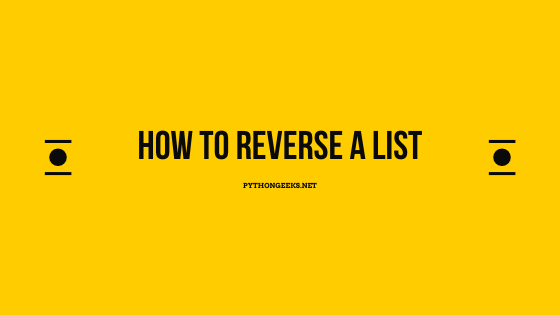 GeeksPython's tweet image. 3 Different Methods To Reverse Python List
#pythongeeks #pythontutorials pythongeeks.net/python-tutoria…