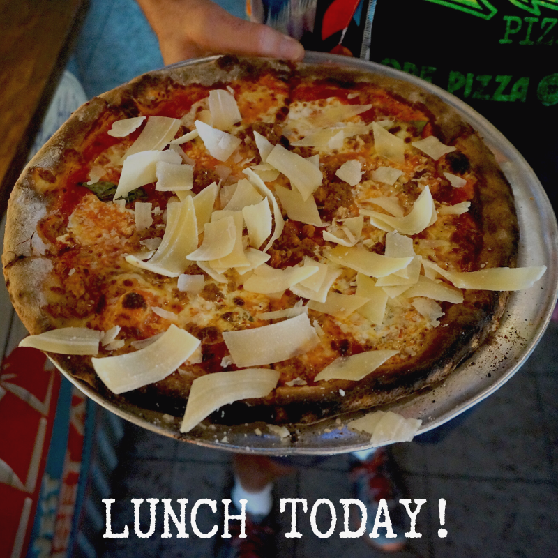 LowBrowPizza's tweet photo. It's a new year and that means no boring lunches!

Stop by for lunch today! We open at 11...

#lowbrowpizzaandbeer #alocalmadejoint #grittyeastnaples #naplesfl #craftpizza #craftbeer #pizza #pizzalover #instafood #beer #beerporn #instabeer #craftnotcrap #happyhour https://t.co/og827QhAGK