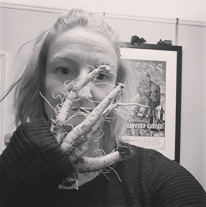 I've grown a Worzel Gummidge hand and several other spare appendages at the allotment! #wonkyveg #allotment #whensalsifygoesbad