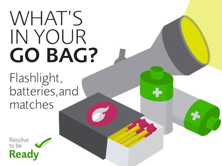 Start 2020 off right by refreshing the supplies in your go bag! #Preptips #NewYear