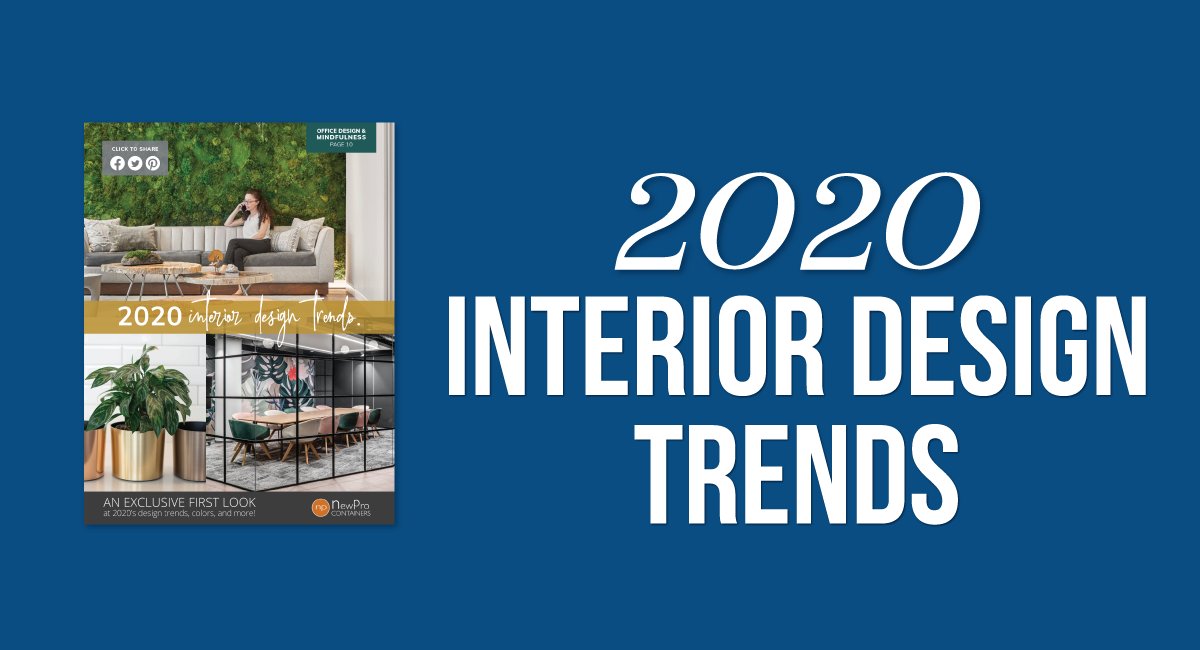 NewPro's tweet photo. Welcome to 2020. See the design trends that will grace interior spaces moving into the start of the decade. https://t.co/bWv3C2wwis https://t.co/qzCHI82fSK