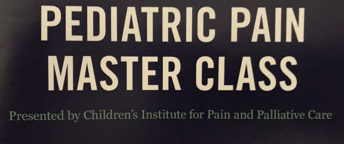 Stay Tuned: 12th Pediatric Pain Master Class #PedsPMC in Minneapolis, MN, USA. <a href="/childrensmn/">Children's Minnesota</a> <a href="/UCSFChildrens/">UCSF Benioff SF</a> <a href="/UCSFBenioffOAK/">UCSFChildrensOakland</a> June 13-19,2020. Registration opening soon. Send eMail to CIPPC@childrensMN.org to receive heads-up when registration opens.