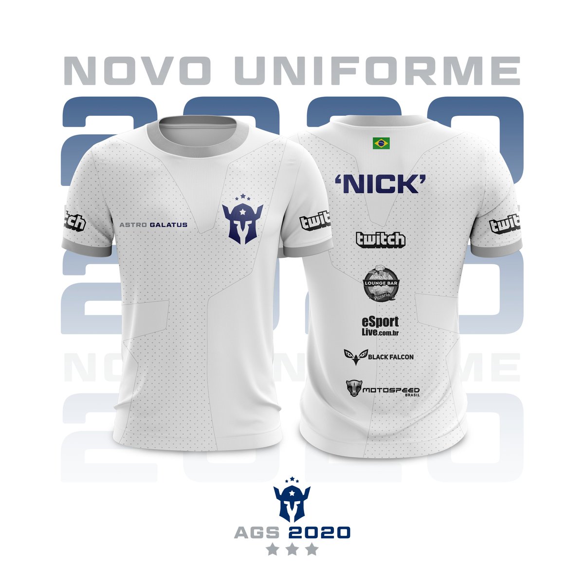 AstroGalatus's tweet photo. VAI COMEÇAR O EMBRAZAMENTO, SEXTA-FEIRA 🔥🔥

E para 2020/1 este será o nosso novo manto! Agora todos os nossos jogadores/influenciadores vão vestir essa belezinha!💙

Em breve nossa coleção estará disponível com a qualidade, e no precinho que o brasileiro gosta!😜😜

#GOAGS https://t.co/8W3tgYuokd