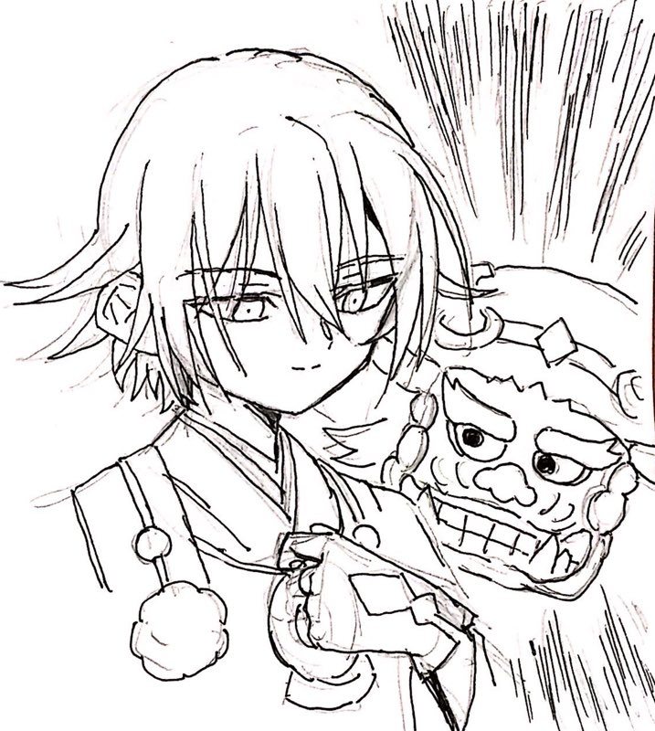 【メギド】昨年描いたアモンくん(1枚目)と今年初めて描いたアモンくん(2、3枚目)
 https://t.co/GvuJAp0EYu 