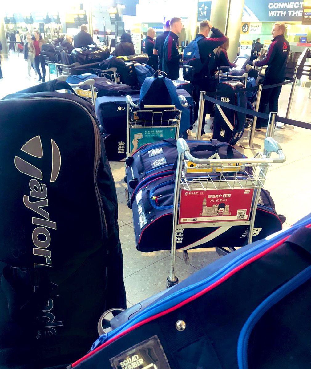 LHR ✈️ JNB 🇿🇦 with <a href="/englandcricket/">England Cricket</a> young lions for the U19 World Cup for next few weeks