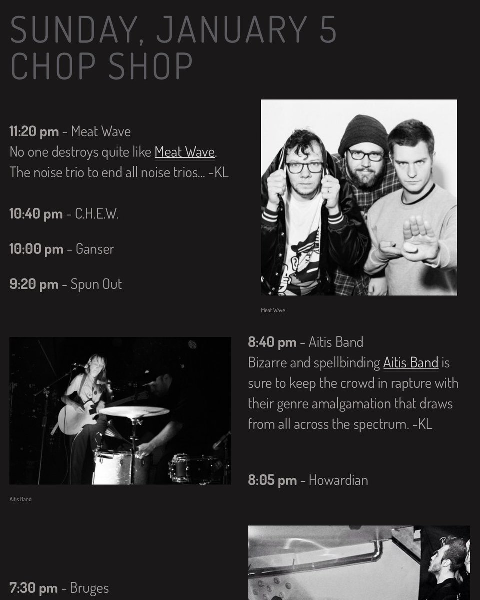 Thanks for the rad preview, @chicagocrowdsurfer! <a href="/iansparty/">IAN'S PARTY</a> starts tonight and tickets are still available. Get 'em at iansparty.com. chicagocrowdsurfer.com/ianspartyprevi…