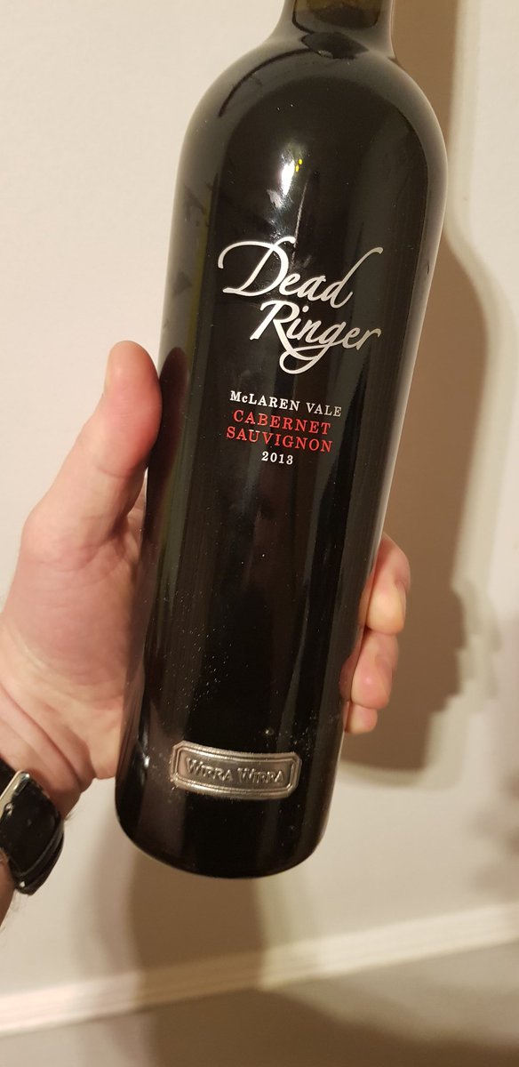Lovely @wirrawirrawines cabernet with lamb steaks. Cassis, pencil shavings. Needed time to open out and when it did, it really started to hum. Drink now to 2030. Top drop for #TryJanuary #wine #winelover #winelovers