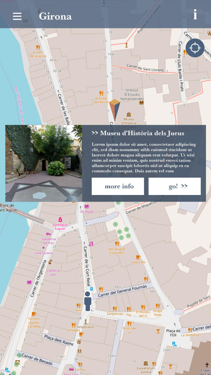 PTraces's tweet photo. Discover the Parallel Traces App: follow the map 🌍, find the different information points on your way and share your story!
📍Don´t wait any longer, check the link and download it - it's free! ⤵️
https://t.co/QFvJiO9pv2
#ParallelTraces
#JewishHeritage https://t.co/GoPCq0UTPU