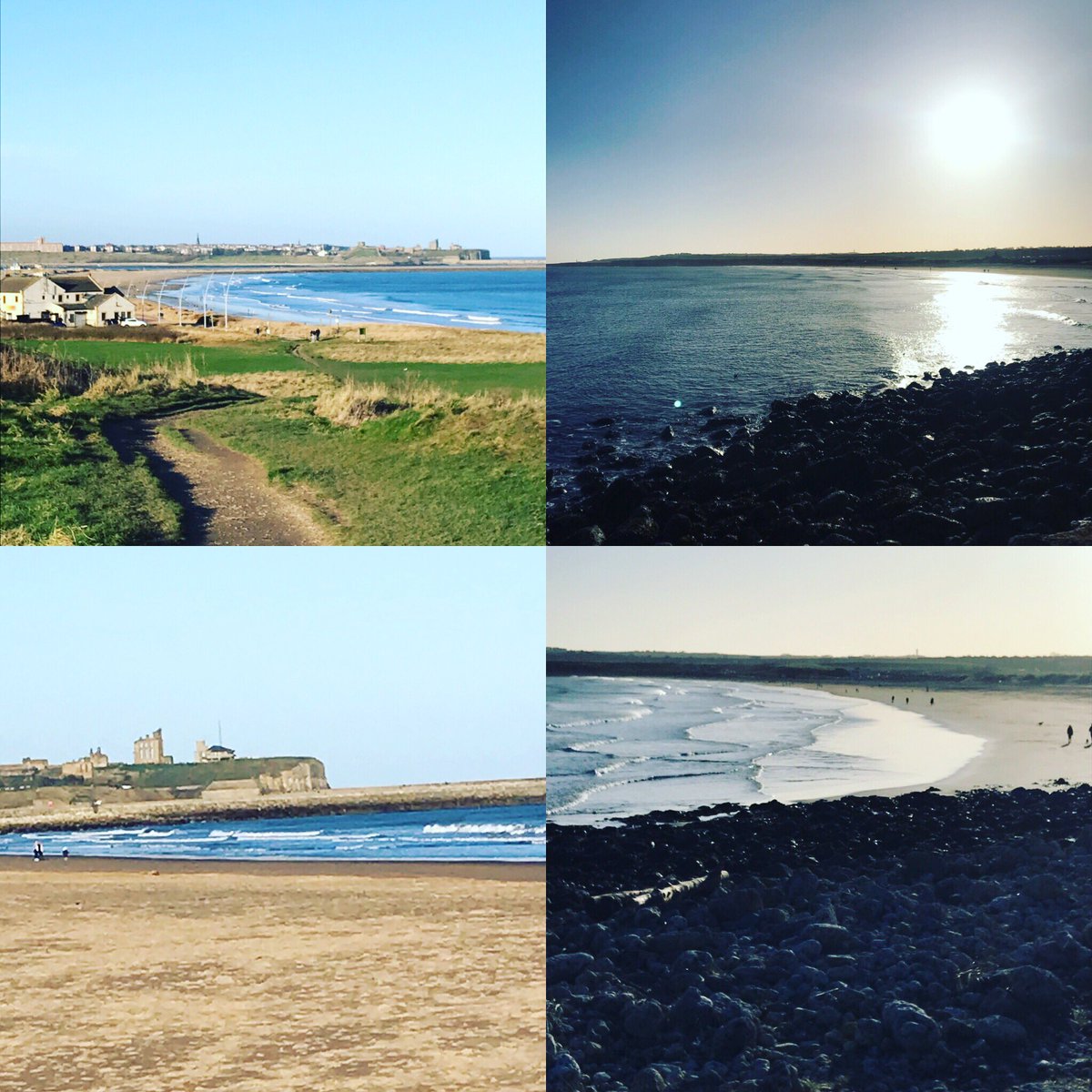 A beautiful day for a walk at the beach #loveSouthTyneside #itscannyupnorth