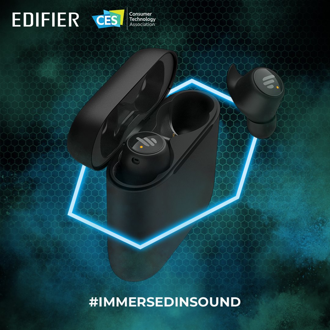Edifier_Global's tweet photo. Preparing for CES 2020? Don't forget to bring along your TWS 6 earbuds with you. With up to 32 hours of playback time, you'll be able to complete your flight without having to recharge them #edifierces #immersedinsound #ces2020 https://t.co/h7olSsdjx4