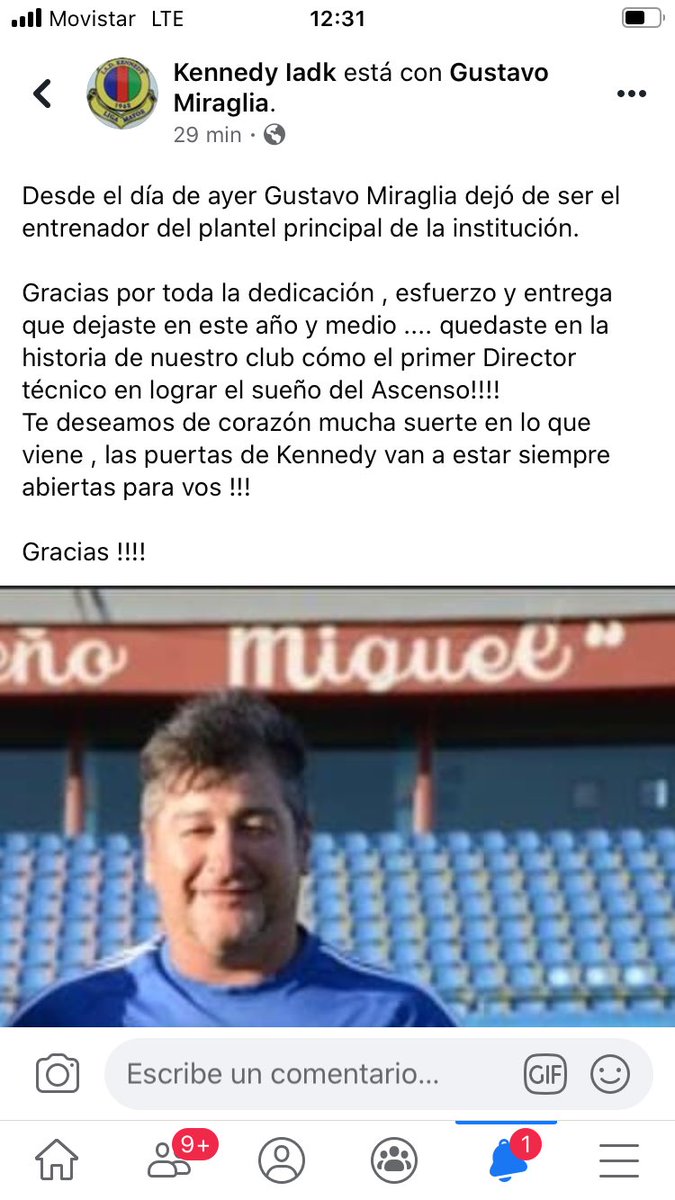 IadKennedy's tweet photo. Suerte en lo que viene Gustavo!!! https://t.co/UQEfoBnXEE