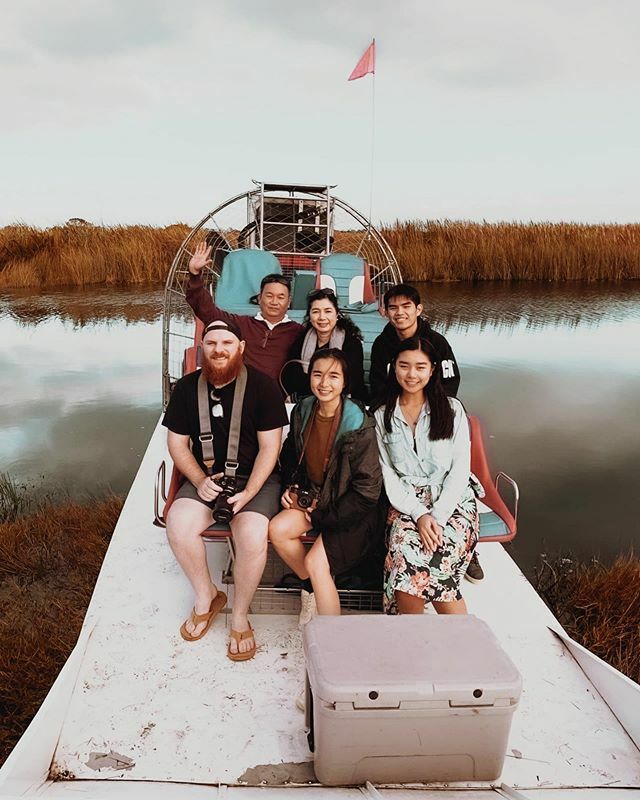 bygraceho's tweet photo. that’s a wrap ✨
who’s that white boi?

#airboat #miami #everglades #evergladesnaturetours #familyvacation https://t.co/c5R4sN3rQq https://t.co/DPEVdpfJb7
