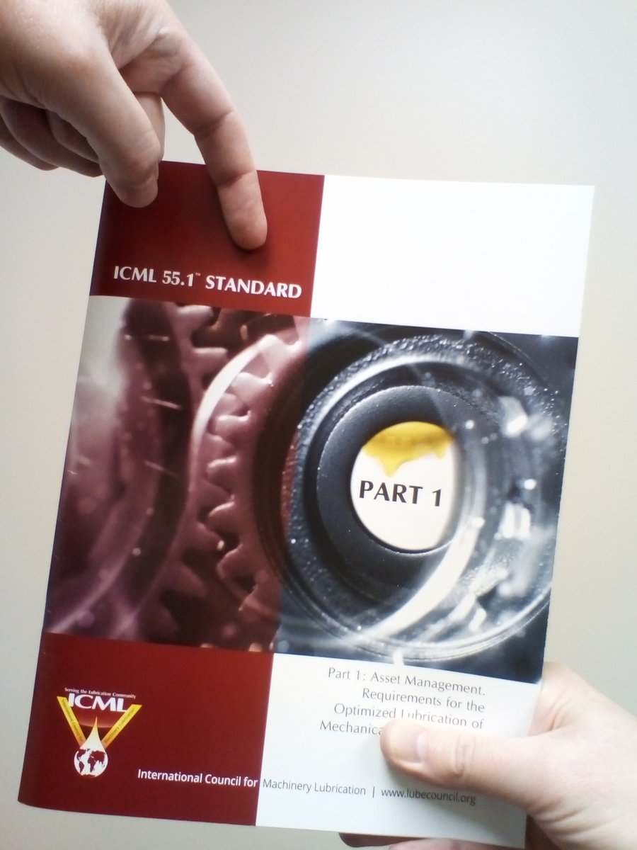 ICML_Global's tweet photo. Whether u are in automotive, mining, paper &amp; pulp, manufacturing, oil &amp; energy, utilities--consistently managing lubricated #machinery assets can be daunting. Do your business a solid with definitive guidance from ICML 55.1 Requirements Standard. https://t.co/IoCk4SLxSn https://t.co/aI1h6JdWiJ