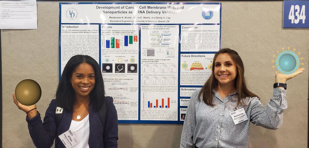 Ready for more gold and polymeric #nanoparticle awesomeness with @ndeairvin in 2020! #tbt #BMES2019 #theyarereal #promise