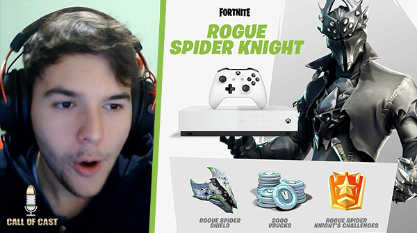 EP 04: Como é ser um Youtuber? feat <a href="/Daryki/">Daryki</a> 

Para celebrar o primeiro ep. do #CallofCast de 2020, realizaremos um #sorteio da skin de #Fortnite Rogue Spider Knight+2000 v-bucks!

OUÇA JÁ:
bit.ly/Cast-Daryki

SPOTIFY:
bit.ly/Daryki

SORTEIO:
bit.ly/sorteio-skin-2…