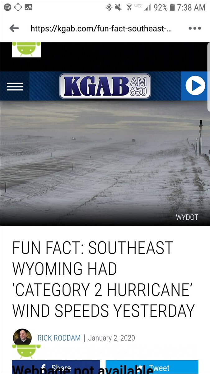 Wyoming really is something different. No one else in the country knows that we get wind like this 3 times a week.