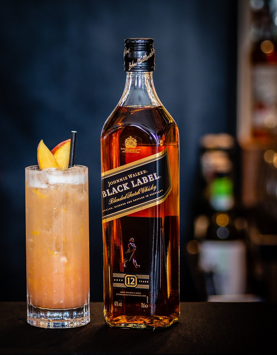 We're not sure about you, but we love ice tea in winter too, not just summer! 😊❄ Have you tried our Johnie Peach Iced Tea cocktail made with <a href="/johnniewalker_/">Johnnie Walker</a> Black Label, homemade sparkling peach ice tea and lemon juice?