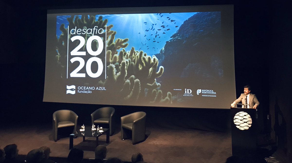 Kicking off 2020 w/ #Desafio2020 a gathering to discuss the year’s unique potential for #OceanSustainability, the upcoming agenda in #Lisbon & how to cooperate alongside the Portuguese diplomatic/foreigner affairs to ensure strong action in this critical year for #Ocean & Climate