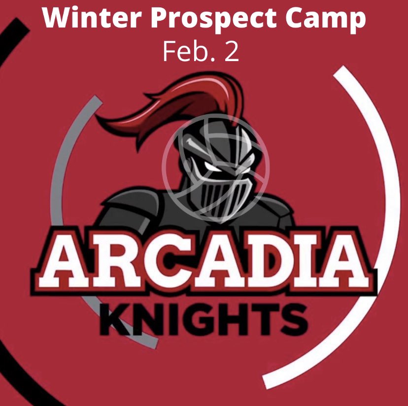 Our winter prospect camp is in a month! Follow the link for the brochure and online registration.                arcadiaknights.com/sports/2014/3/…