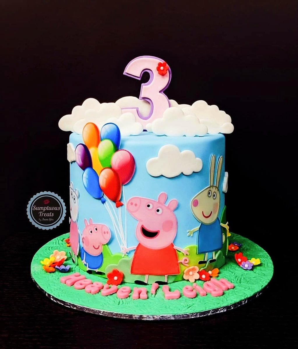PEPPA PIG AND FRIENDS CAKE  Cake, Friends cake, Peppa pig