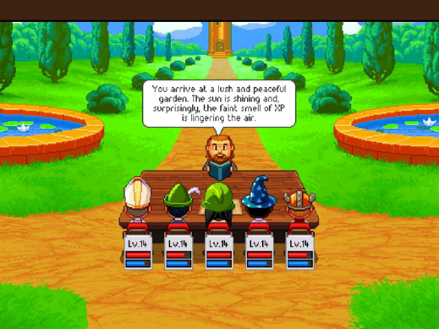 SolarEchoesRPG's tweet photo. #VideoGame #Review! Humorous dialogue plus fun #RPG background choices were available to combine with traditional races and classes, like cheerleader, rocker, lab rat, surfer, jock, goth, hipster, and rich kid.

#indiedev
#KnightsofPenandPaperII (part 2/3) https://t.co/6Q5wmw3NBe https://t.co/FmYUUHiwFr