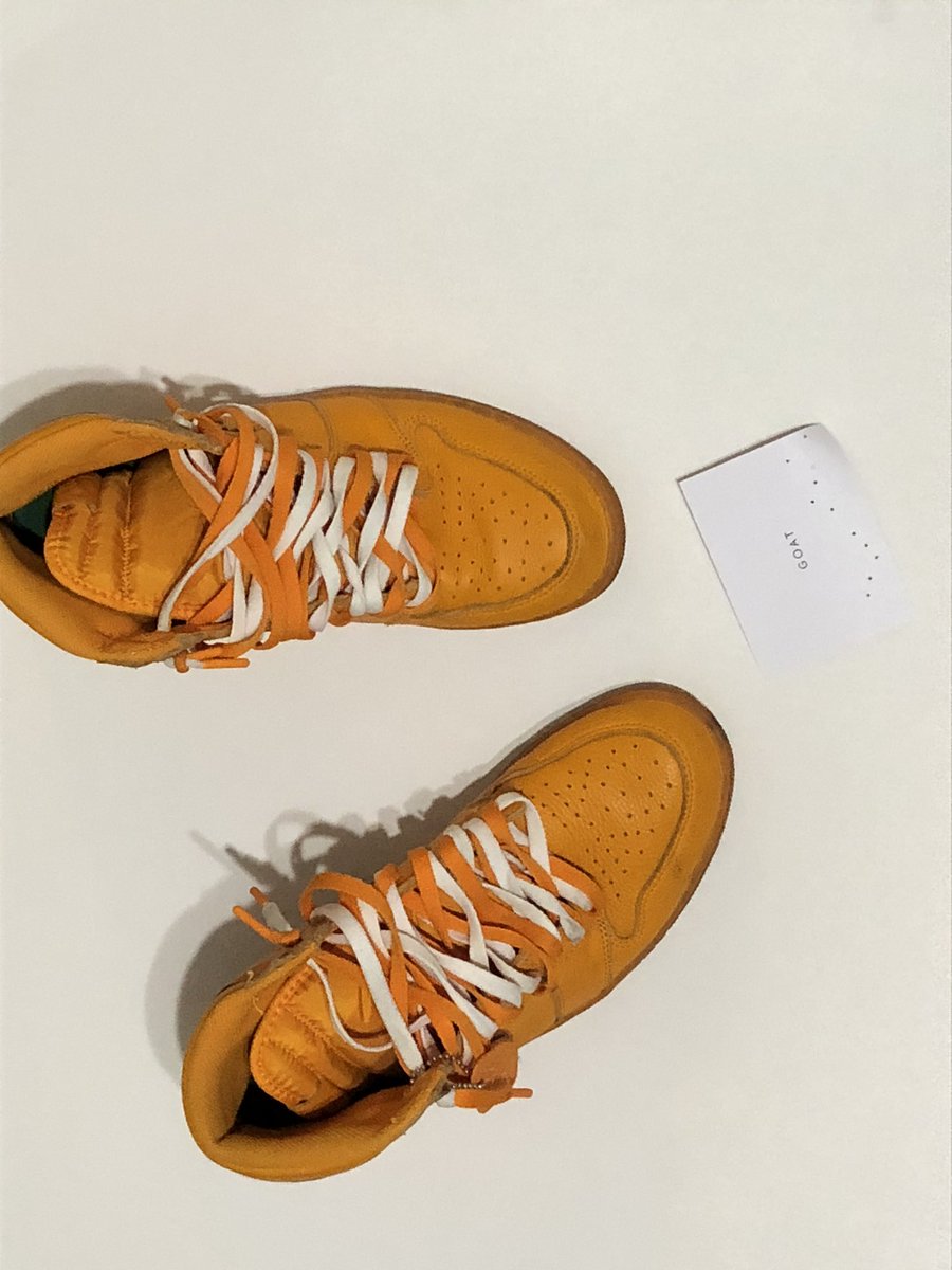 madvividcustoms's tweet photo. So the sneakers for our next restoration and custom just came in from @goatapp and we’re excited to show every what we have in store for these. 
Supplies will be from @AngelusDirect , @leathercareshop , @SolarColorDust 
Use our link below to purchase

https://t.co/ryKRz6n6eh https://t.co/Ve7ChOk0LD