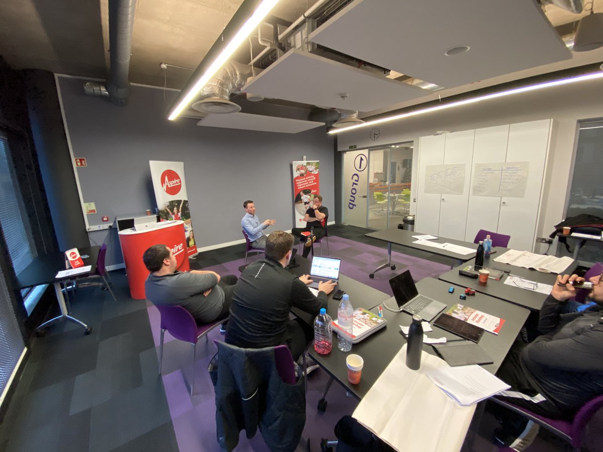 Aspire_Luke's tweet photo. This afternoon we focused on product eco-systems, key questioning and face to face meetings - all relating to the Playground Activator Workshop being launched nationwide @info_clubsport @prosportcoachin @DirectSportsPro @Aspire_Dan #collaboration #Activator https://t.co/yVRg1elOTd