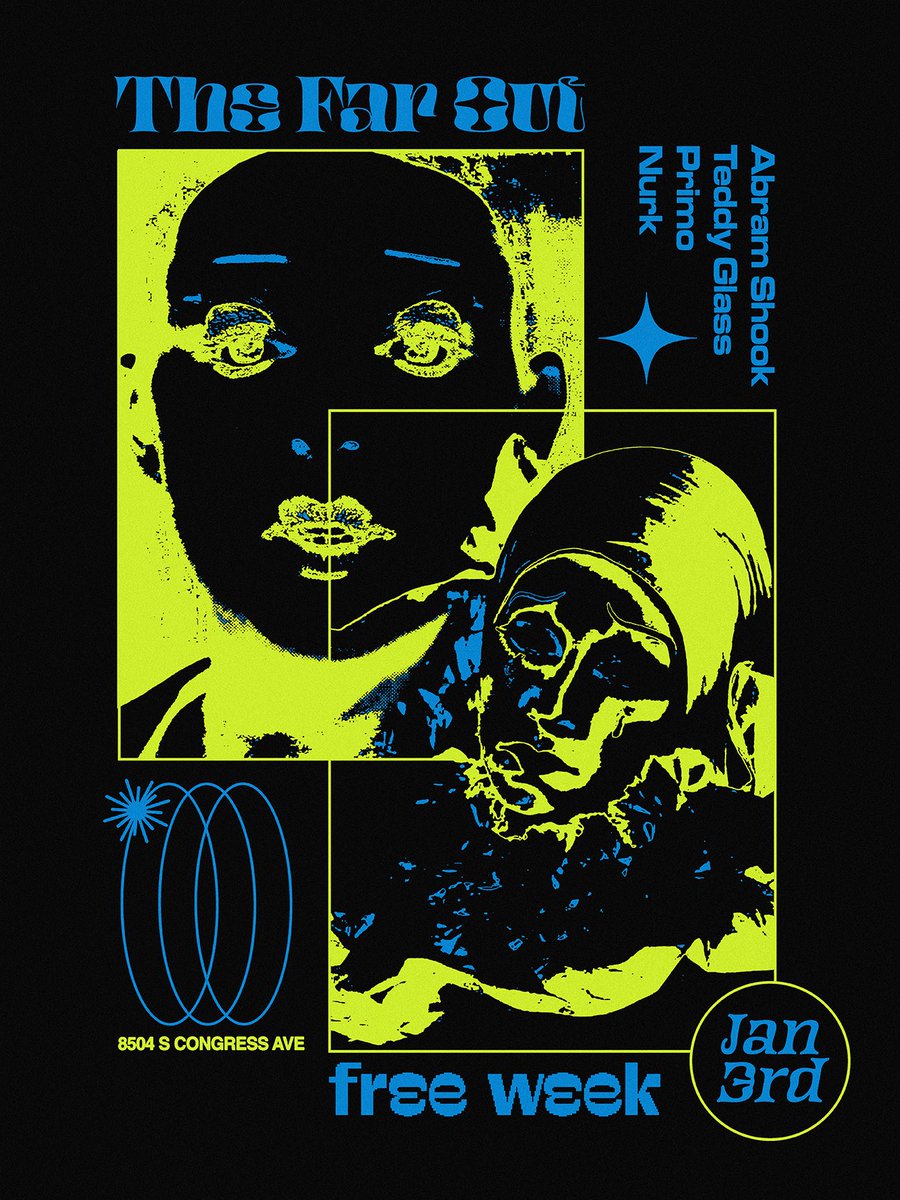 primothealien's tweet photo. This is tonight, AND IT’S #FREE! @FarOutLounge 9pm! #atx #austin #freeweek #freeweekaustin #synthfam https://t.co/fHfwrF7zCP