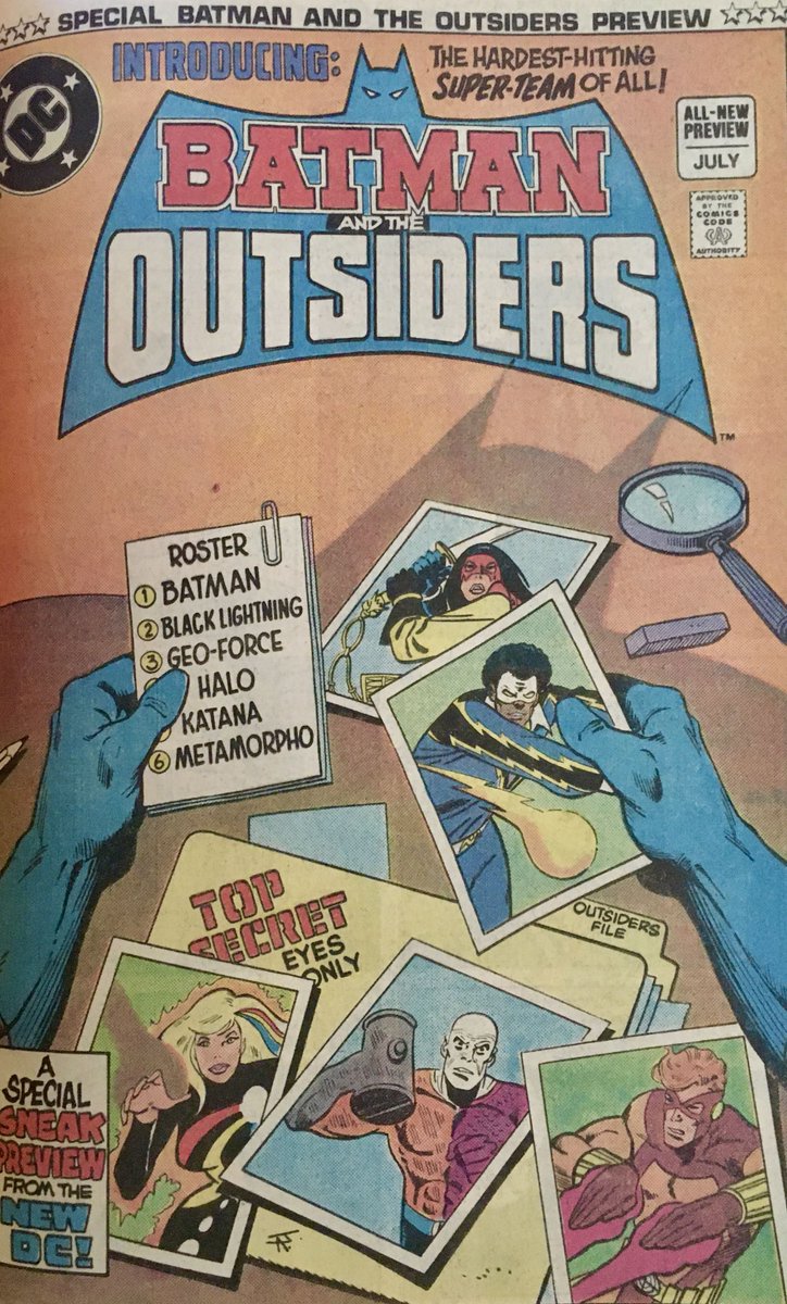 AceComics's tweet photo. Introducing... the Hardest-Hitting Super-Team of All! #BonusBook #InsertPreview
BONUS BOOK - Batman and the Outsiders (1983) Discussion and Review https://t.co/SuVcZiBYB2 https://t.co/HUbVumgDyo