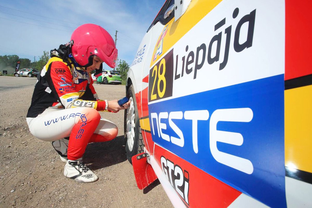 Ya tengo ganas de Rally 👩🏻‍🚀☺️Rally Letonia 🇱🇻 2019 <a href="/FIAERC/">FIA European Rally Championship</a> <a href="/RallyeTeamSpain/">Rallye Team Spain</a> <a href="/RFEdeA/">Real Federación Española de Automovilismo</a>