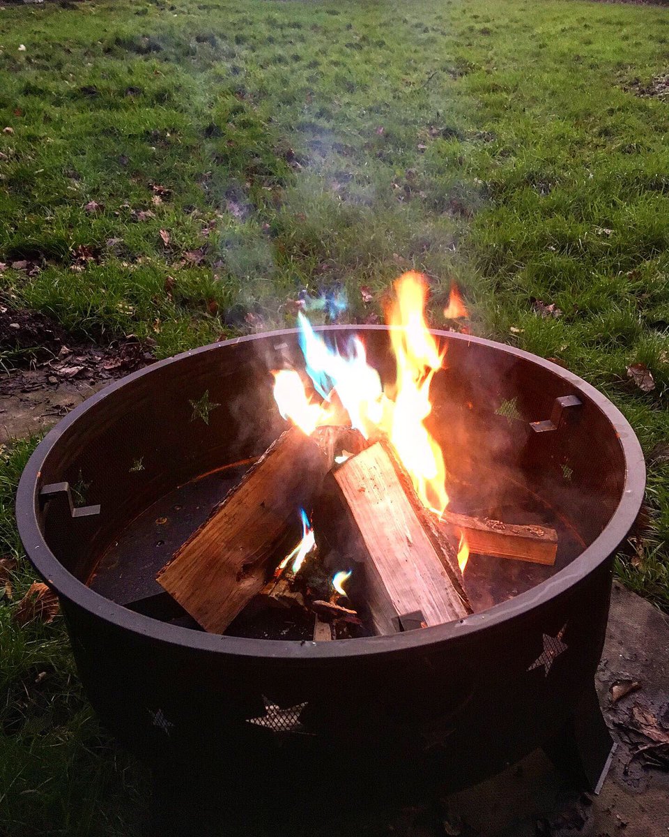 revslimiter's tweet photo. Last night of leave - both of us gathered around the fire pit, drinking tea, ready for the week ahead. #blessings #twistedfirestarters https://t.co/m6aAQ5ybn0