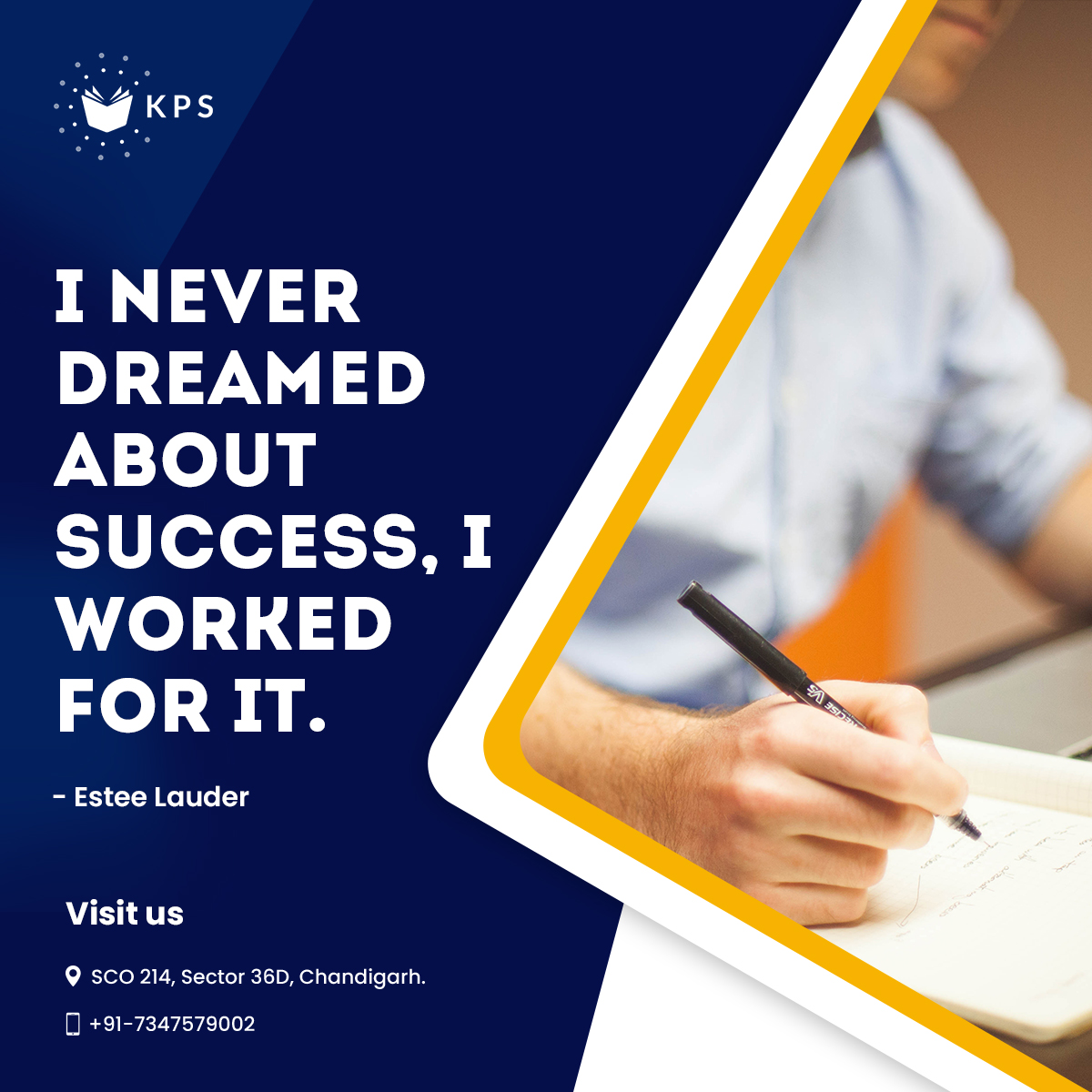 KPSIAS's tweet photo. I never #dreamed about #success, I #worked for it.
@EsteeLauder https://t.co/HSaGaQYz6g