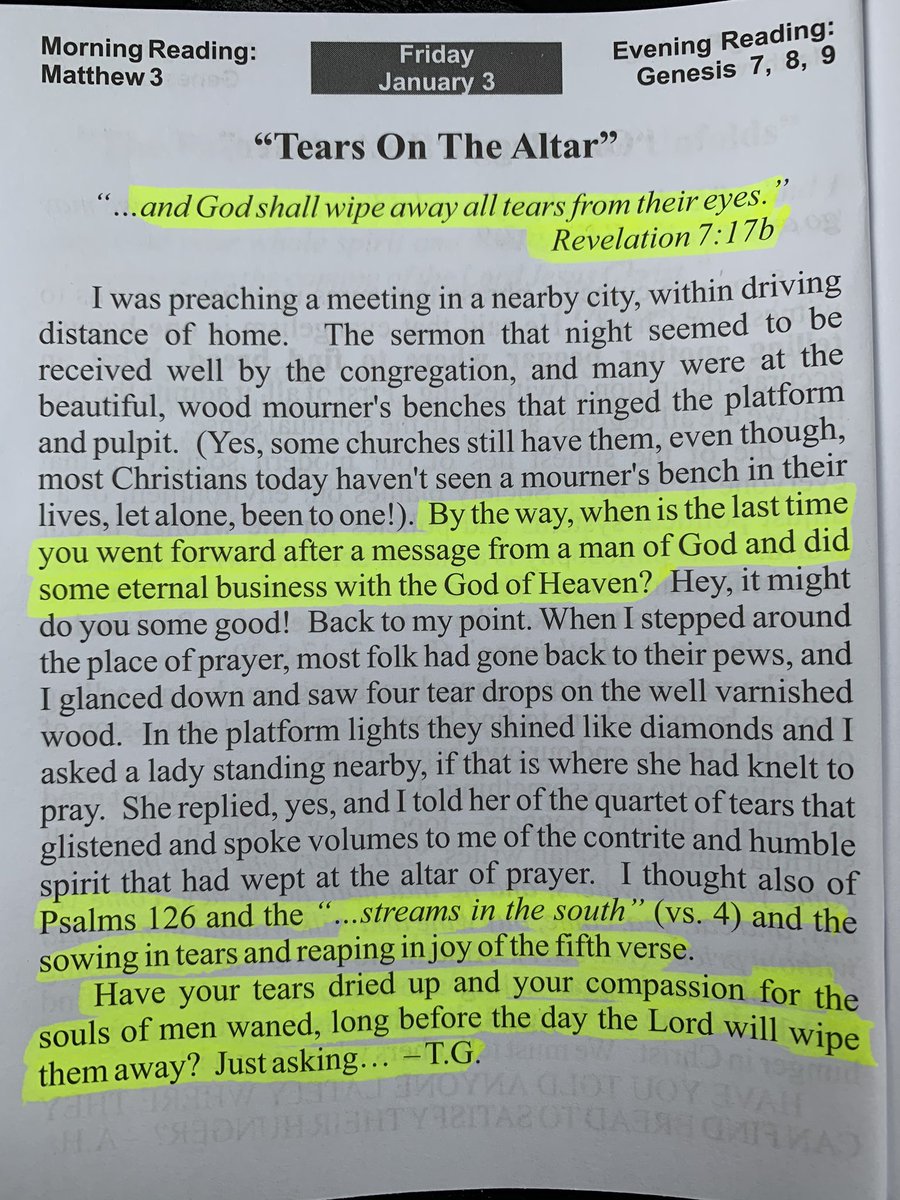 NWPetePetersen's tweet photo. Thought for today from, The Baptist Bread. https://t.co/jgrokRfCeD