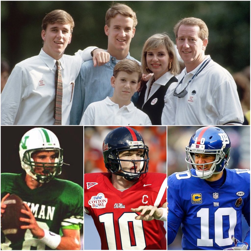 The baby of the first family of Quarterbacking turns 39 today. Happy birthday Eli Manning! 