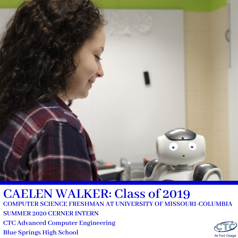 FOCTC's tweet photo. Excited to add Caelen, a @BSSDnews & @ace_ctc grad, to our CTC Alumni Hall of Fame! Caelen was involved in @FRC5801, Student Ambassadors, Cerner Scholars & orchestra. Caelen is studying computer science at @Mizzou & will begin an internship this summer w/ Cerner! #CTCAlumni https://t.co/HoiG9l0YxE