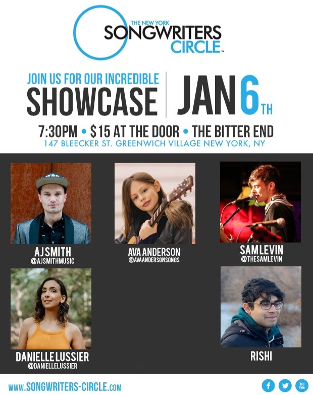 theSamLevin's tweet photo. monday night, 7:30pm, check it out! @NewYorkSWCircle @BitterEndNYC https://t.co/Rv1xB0rlv7 https://t.co/CS9vJFmcL5