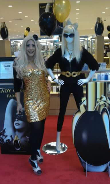 nvrorie's tweet photo. I had the pleasure of portraying the Gorgeous Lady Gaga for her Fame fragrance launch at the SouthPark Mall.  Everything she does is with perfection in mind. Much Aloha, Mahalo, and love, Nicole Rorie #HausLabs #LadyGaga #GlamAttack #Cosmetics #Artist #NicoleRorie https://t.co/dJF9W2pC5P