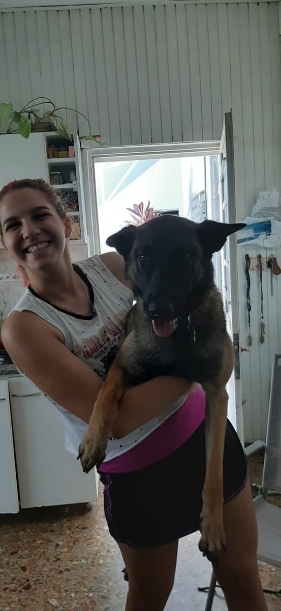 sofimicaela09's tweet photo. Vicky con 1 año y medio/Vicky cuando llegó https://t.co/UDPes8er01