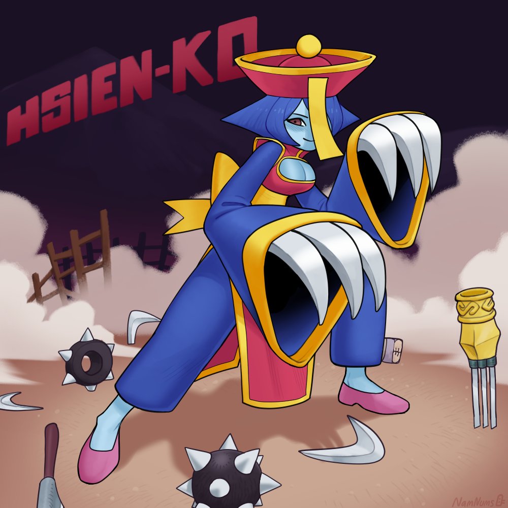 🗡️HSIEN-KO💣  #darkstalkers #art #fanart #leilei #hsienko