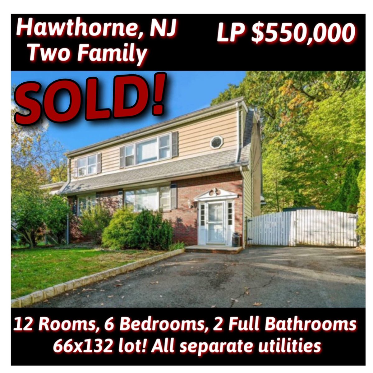 GoldenImageNJ's tweet photo. SOLD🏡🏠 Call Golden Image Realty for all your Real Estate needs 973-253-SOLD(7653) #realestate #newjersey #realtor https://t.co/kEs16IP3dW