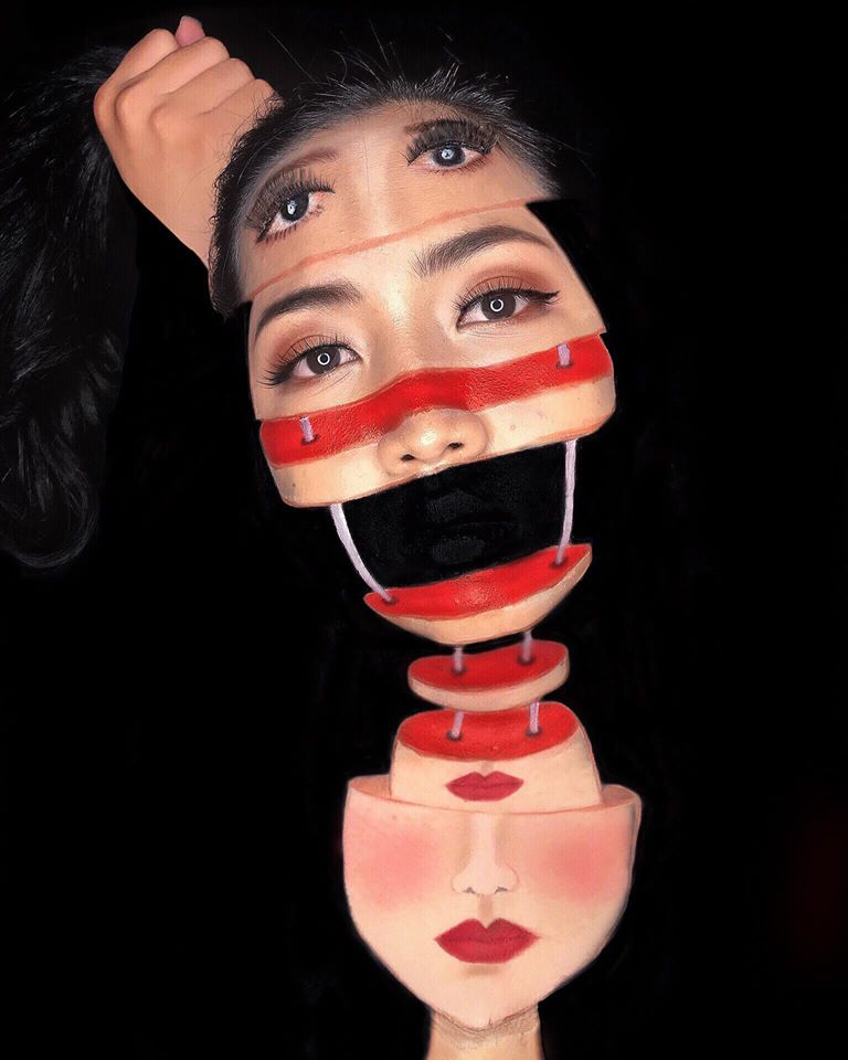 senbuimua's tweet photo. Sẵn sàng cho halloween chưa 🎃 👻👻👻
#Facepainting
#bysenbui
#SenBuiMakeUpAcademy
#Senbuimua
#SenBui https://t.co/o20RcfiQIc