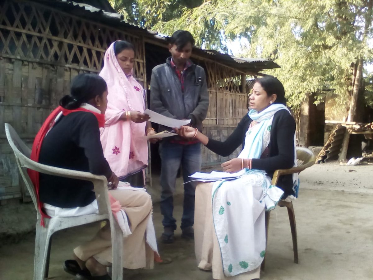 AmguriP's tweet photo. Some pictures of Home Visits under Amguri ICDS project. #POSHANAbhiyaan #MOWCD #SAHIPOSHANDESHROSHAN https://t.co/cAOT8KCO2v