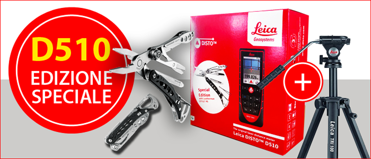analistgroup's tweet image. 🔴Leica DISTO D510 - SPECIAL EDITION🔴 
Miglior prezzo: in OMAGGIO #Software 3DRoom per il Rilievo d&apos;Interni + #Successioni e Volture 6 mesi + #Treppiede TRI100 + Multiutensile Leatherman Style PS

🔗 bit.ly/35kVUrR

#leicadisto #distanziometrolaser #misuratorelaser