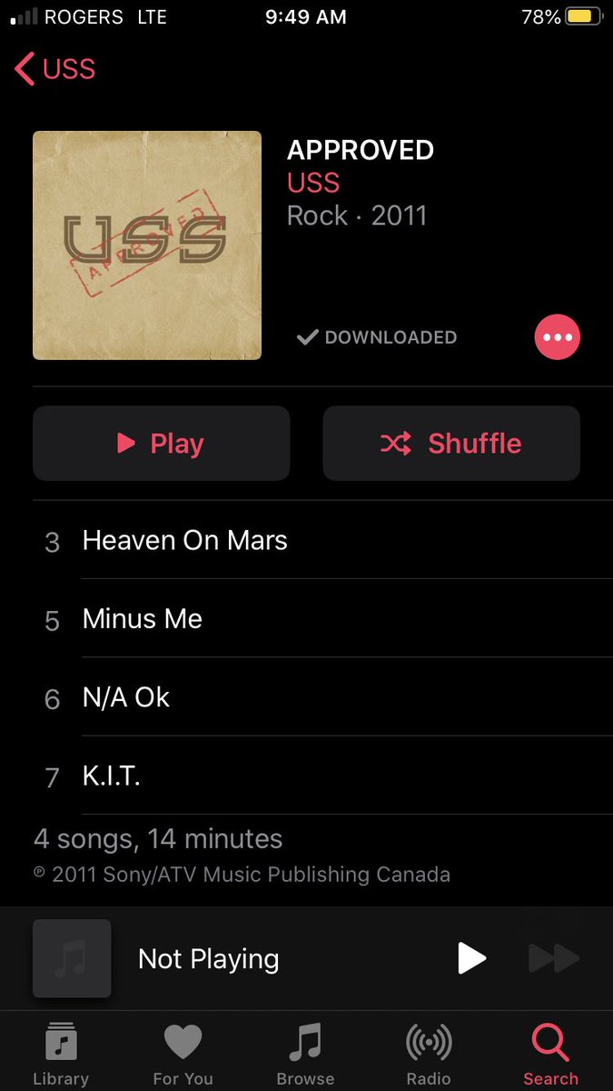 Karlicakes's tweet photo. What happened to my other songs @AppleMusic #elephantscantjump @USSMUSIC https://t.co/ZP9g6NgPEz